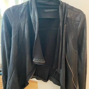 Suede Black Jacket